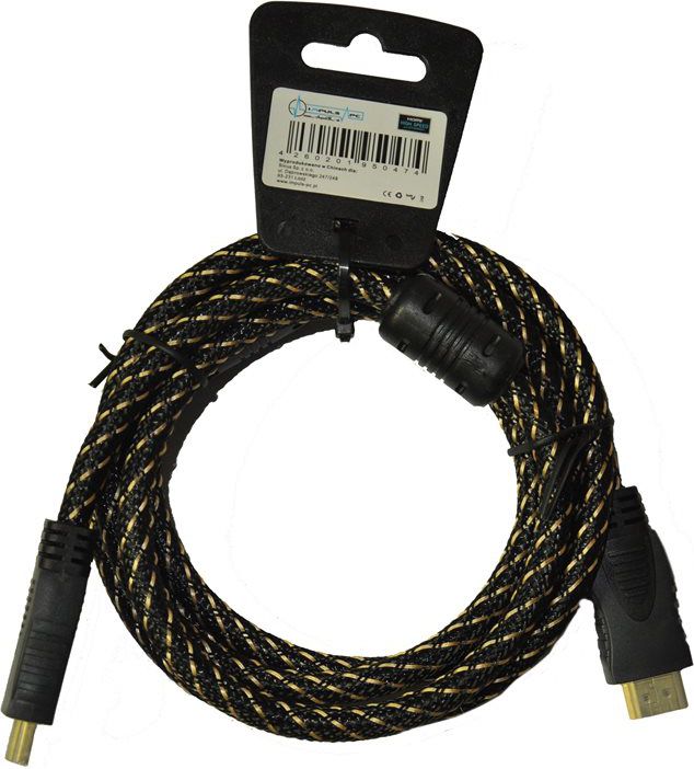 Kabllo Libox (LB0046), HDMI - HDMI, 5m, e zezë