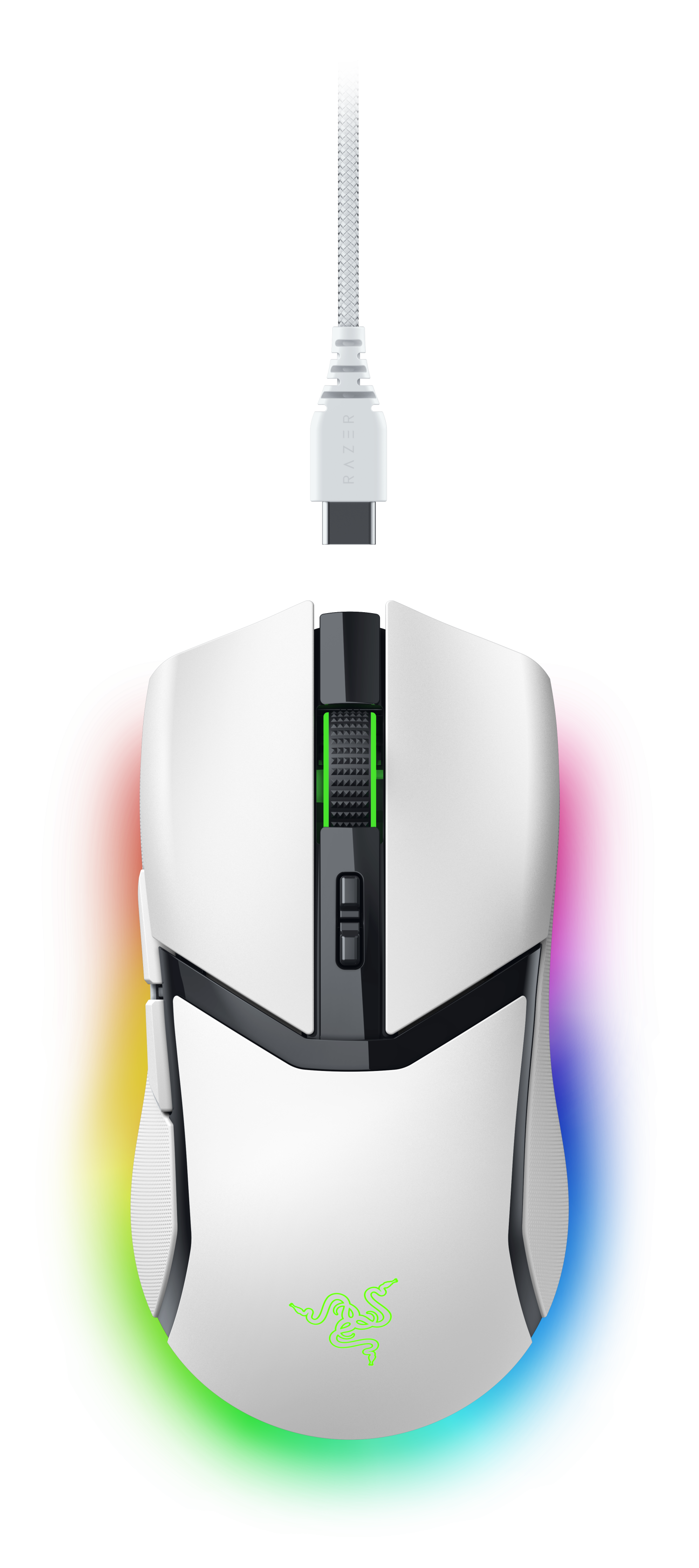 Maus Razer Cobra Pro, i bardhë