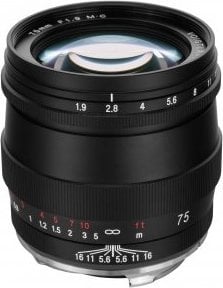 Objektiv Voigtlander Ultron 75mm f/1.9 MC për Leica M, manual, i zi