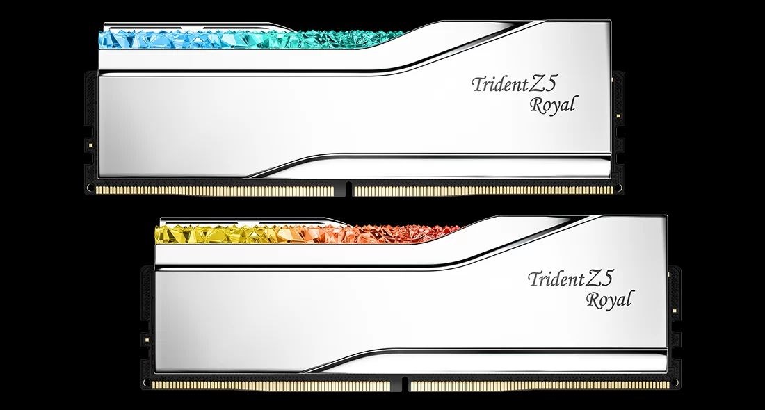 Memorie G.SKILL Trident Z5 Royal Neo, 32GB DDR5, 6000MHz, e argjendtë