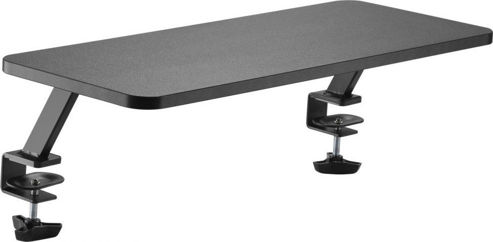 Stendë monitori Powerton Ergo, kapacitet 20 kg, metal dhe MDF, e zezë