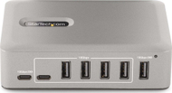 Hub USB C StarTech 10 porta, USB 3.2 Gen 2 10Gbps, furnizim 65W, i zi