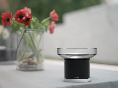 Modul matës shiu Netatmo Rain Gauge, për stacion moti Netatmo, i zi